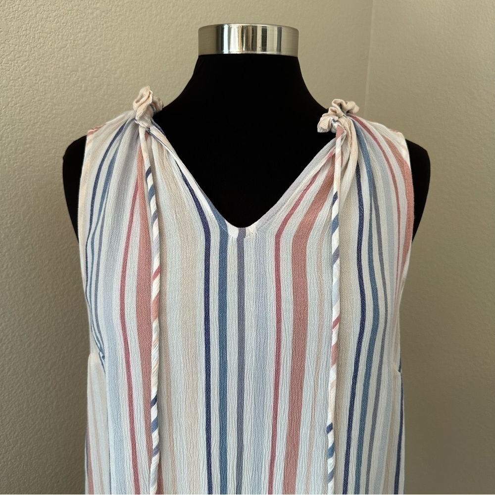 TORRID Multicolor STRIPE Sleeveless Blouse Size M - Picture 4 of 12